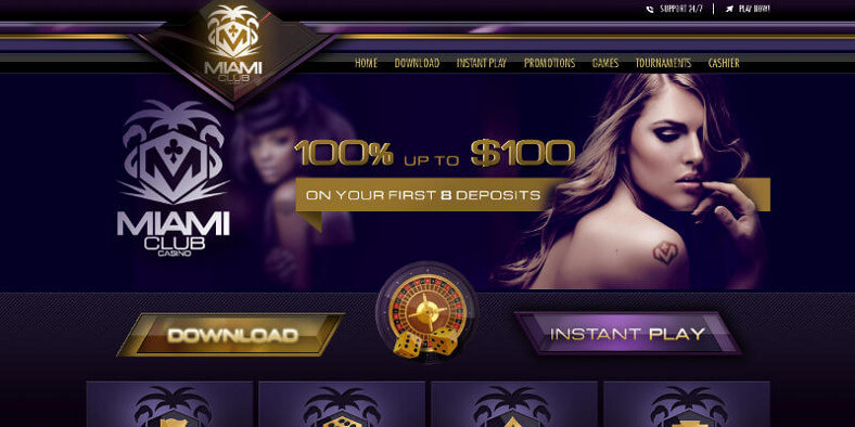 Miami Club Casino screenshot