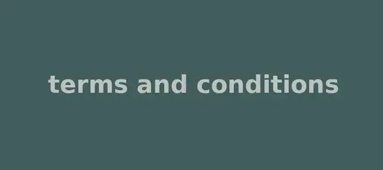 Terms and conditions for GoodWinCasinos